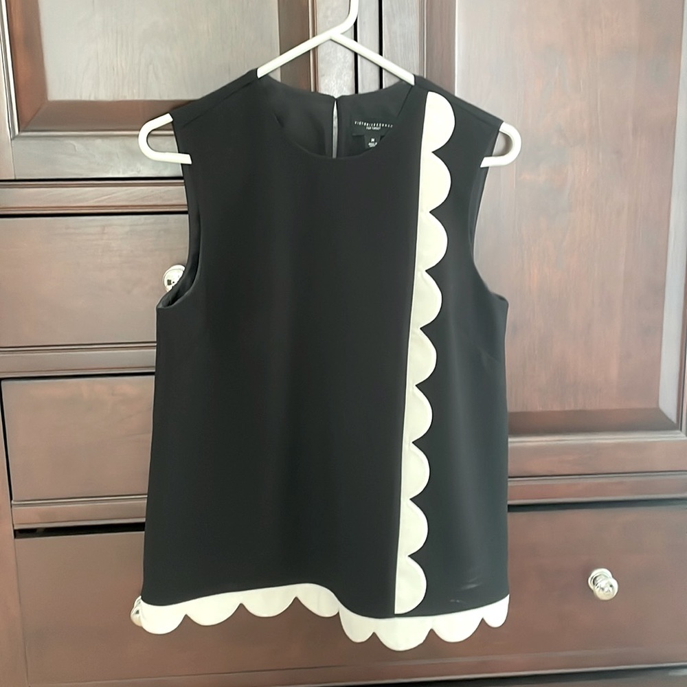 Victoria Beckham for Target scalloped top